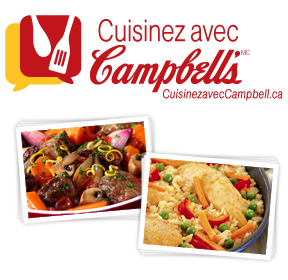 Cook with Campbell's logo and recipes