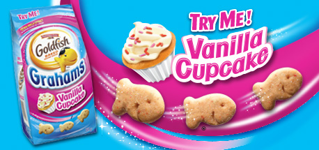 Goldfish Vanilla Cupcake Grahams